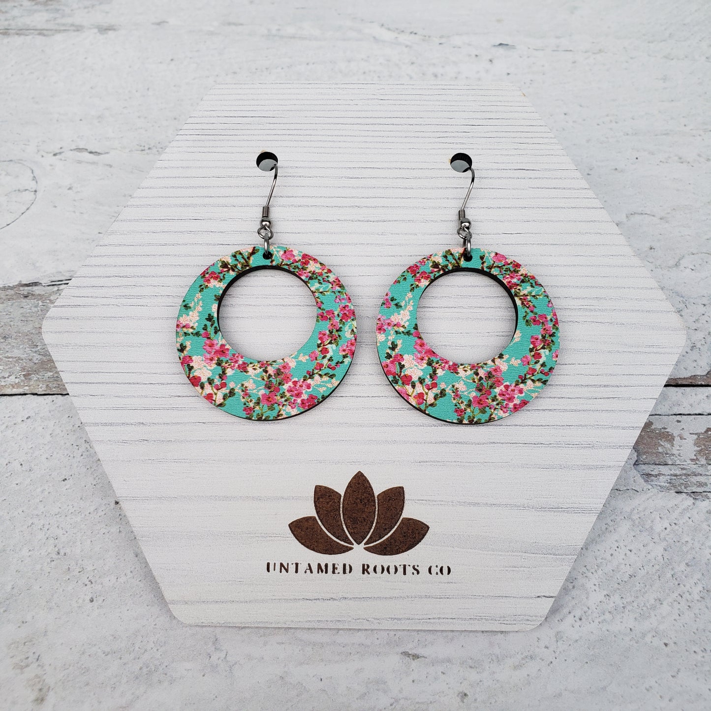 Cherry Blossom Floral Earrings (8 styles)