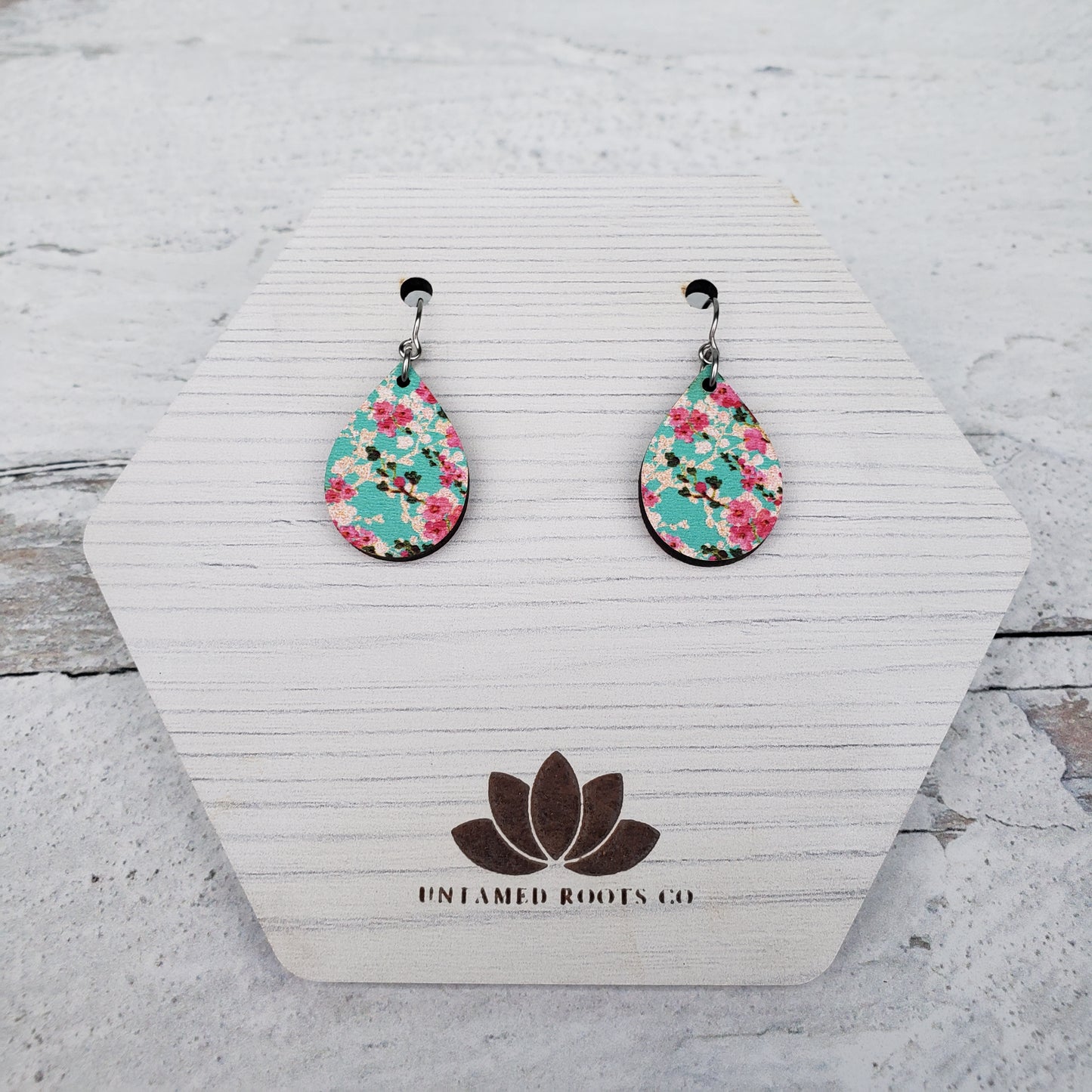 Cherry Blossom Floral Earrings (8 styles)