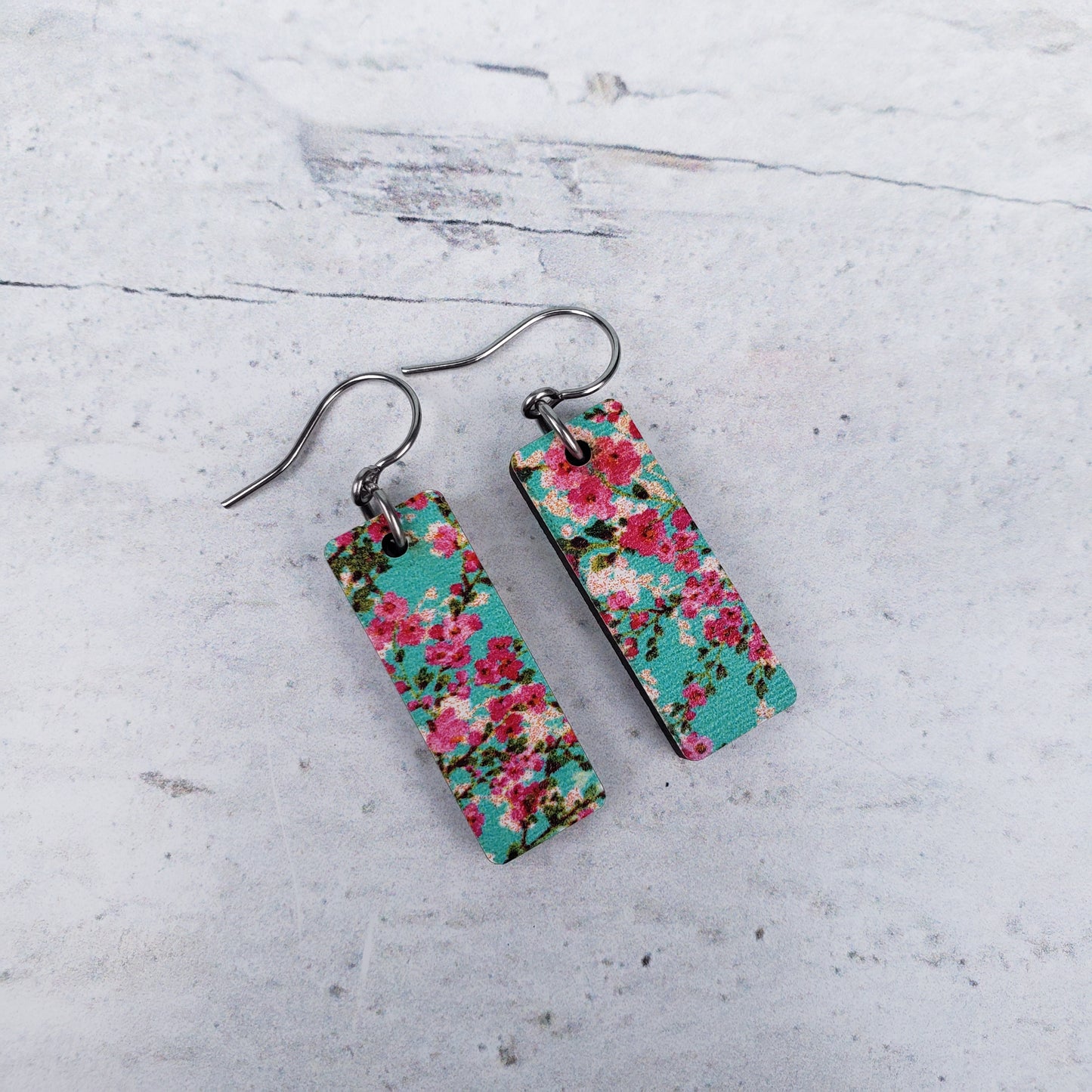 Cherry Blossom Floral Earrings (8 styles)