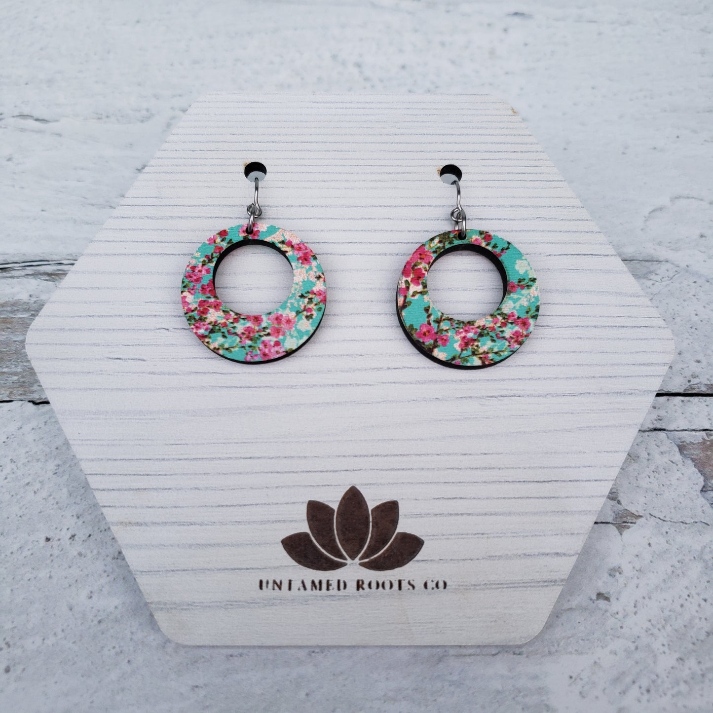 Cherry Blossom Floral Earrings (8 styles)