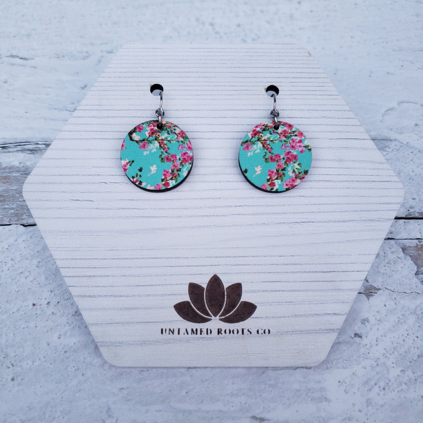 Cherry Blossom Floral Earrings (8 styles)