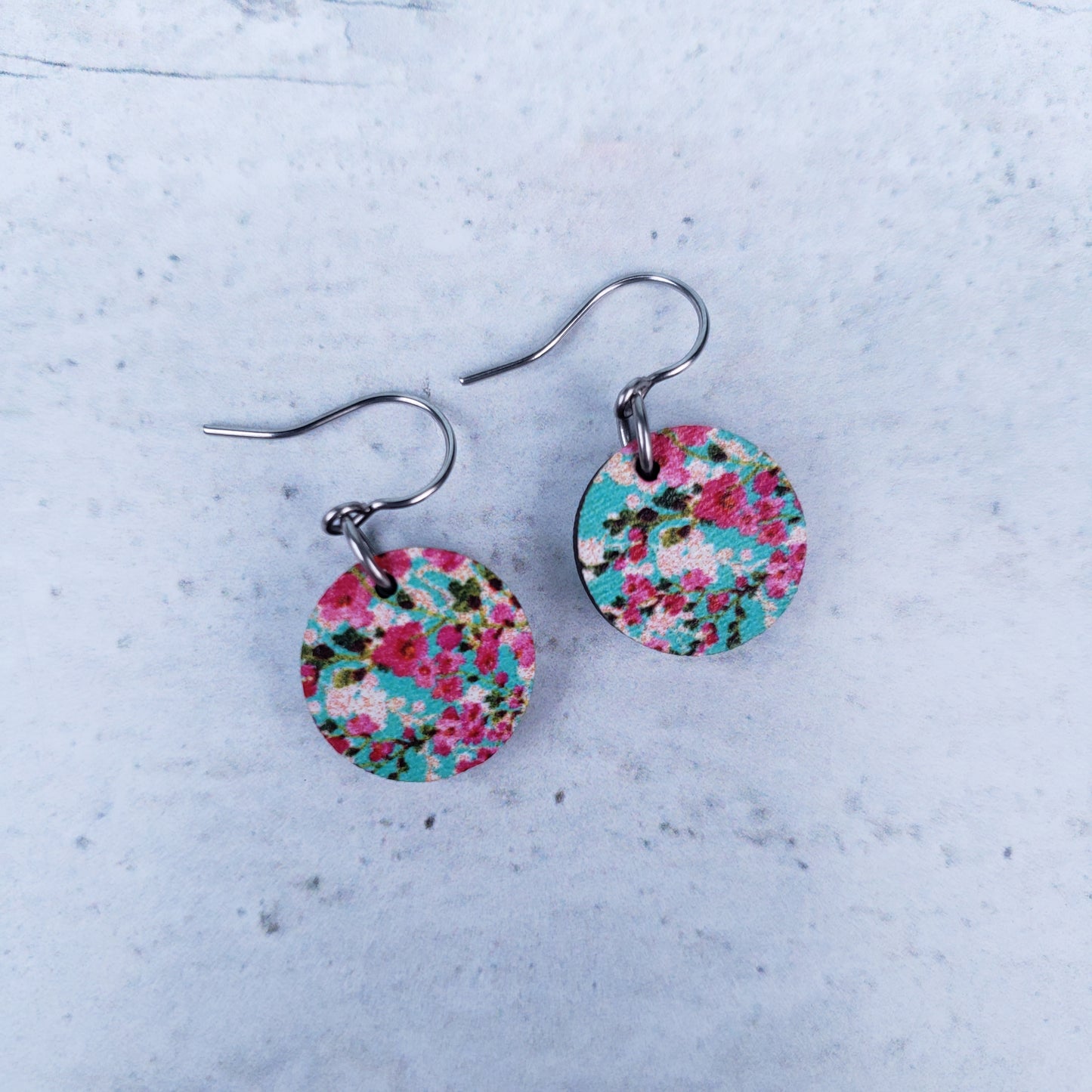 Cherry Blossom Floral Earrings (8 styles)