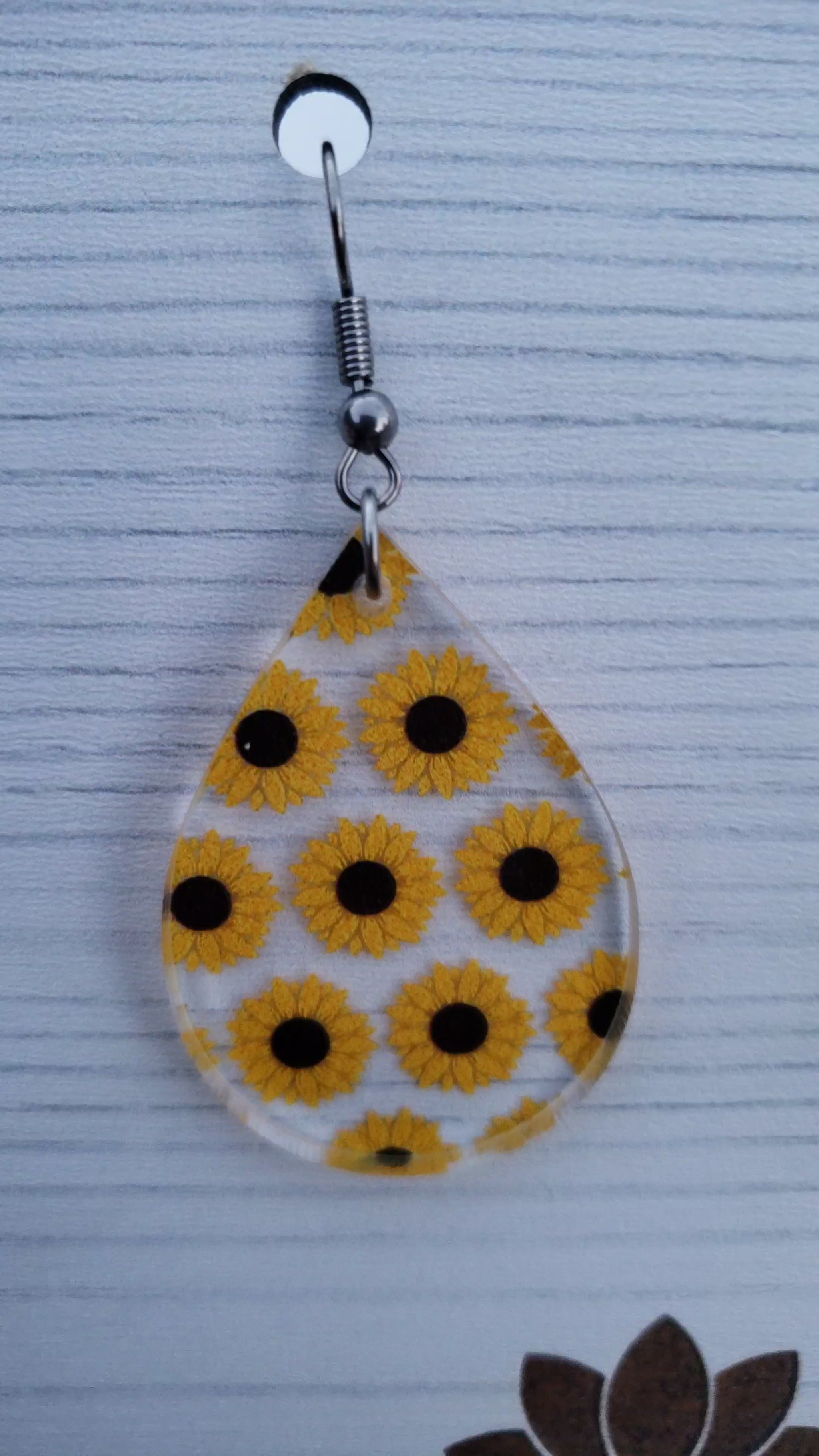 Sunflower Earrings